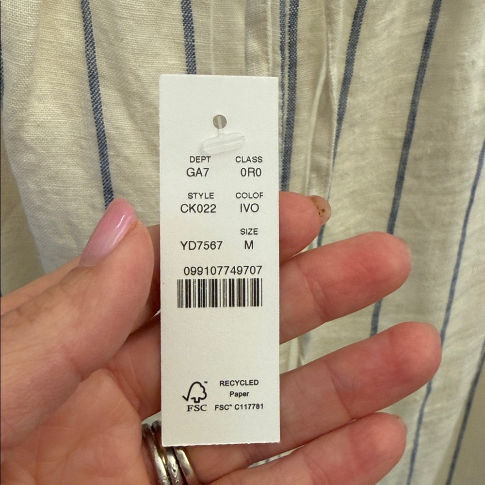 J CREW Soleil Linen Pant - NWT - Picture 3 of 7